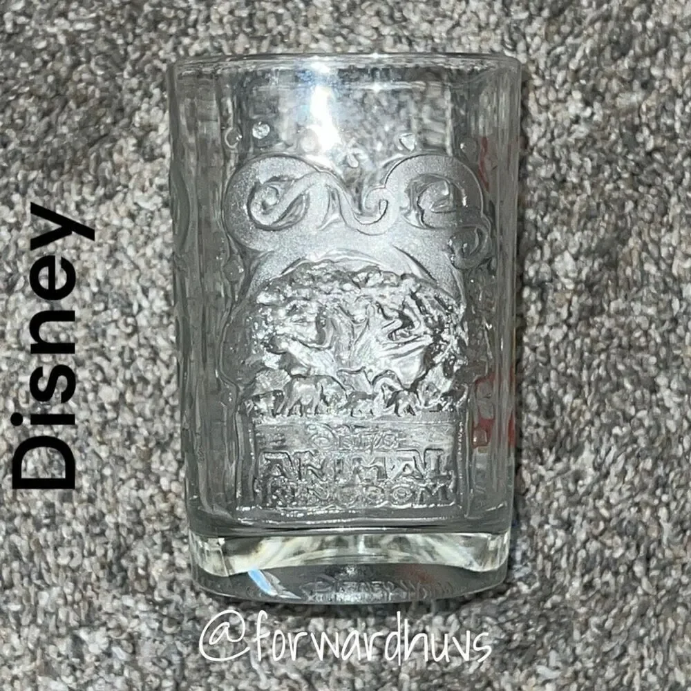 Disney Animal Kingdom McDonalds 2000 Square Celebration Glass